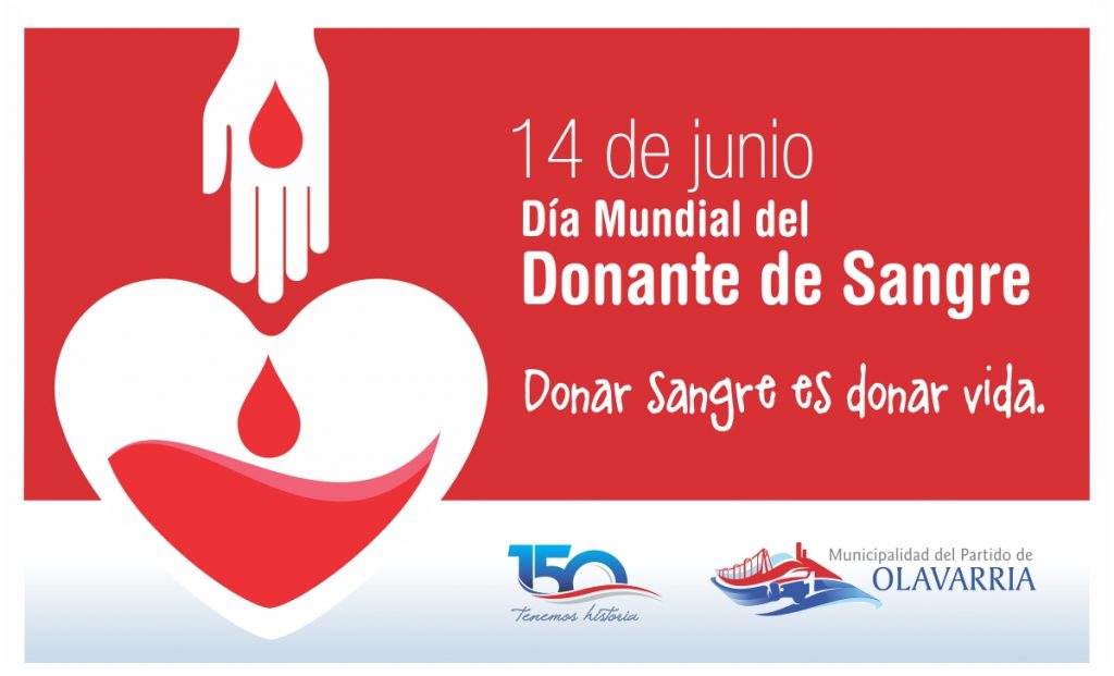 Día Mundial del Donante de Sangre: colecta externa | Municipalidad del  Partido de Olavarría