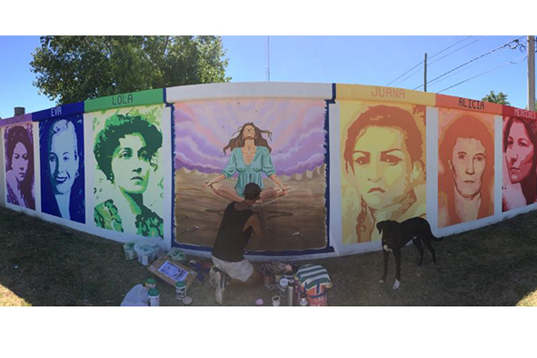 Día Internacional de la Mujer: se presenta el primer mural ...