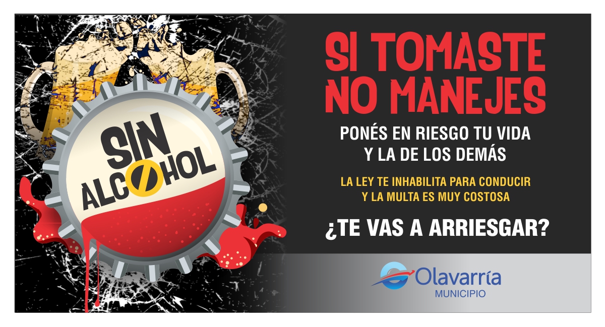 En Estas Fiestas Si Tomas No Manejes Municipalidad Del Partido De Olavarria En Estas Fiestas Si Tomas No Manejes Municipalidad Del Partido De Olavarria