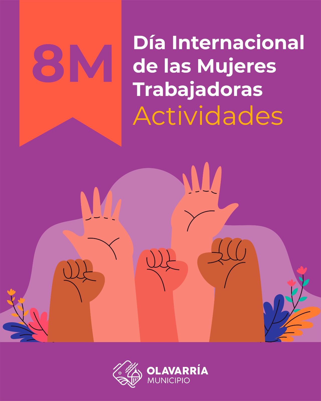 Calendario de actividades por el 8M | Municipalidad del Partido de ...